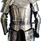 Medieval Steel Half Body Armor: Knight Cosplay for Halloween - Retro Handicrafts