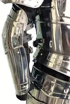 Medieval Steel Half Body Armor: Knight Cosplay for Halloween - Retro Handicrafts