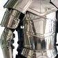 Medieval Steel Half Body Armor: Knight Cosplay for Halloween - Retro Handicrafts