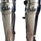 Medieval Steel Half Body Armor: Knight Cosplay for Halloween - Retro Handicrafts