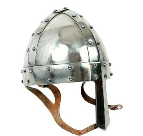 Medieval Viking Helmet, Battle Ready Norman Helmet,Steel Helmet Handmade - Retro Handicrafts