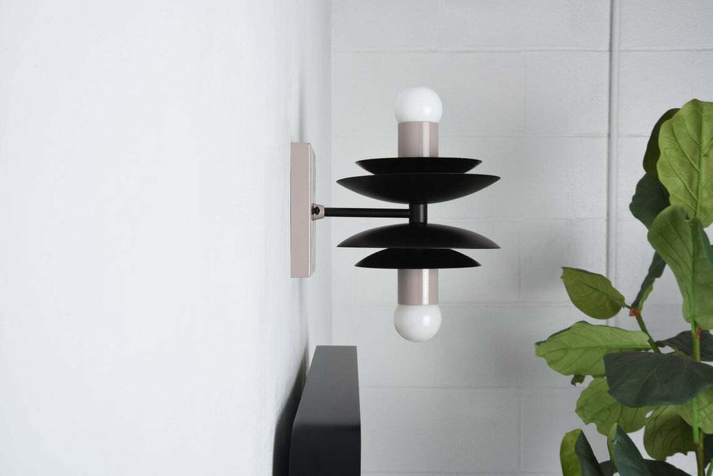 Modern Wall Light Dual Wall Sconce Brass Mid Century Industrial Wall Fixture Lamp - Retro Handicrafts