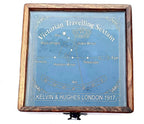 Nautical Antiquated Brass Kelvin & Hugs Sextant 1917 With Beautiful Leather Box - Retro Handicrafts