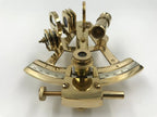 Nautical Brass 5" Sextant With Beautiful Designer Wooden Box - Retro Handicrafts