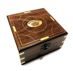 Nautical Compass Sextant Telescope Astrolabe Ship's Instruments with box - Retro Handicrafts