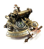 Nautical Compass Sextant Telescope Astrolabe Ship's Instruments with box - Retro Handicrafts