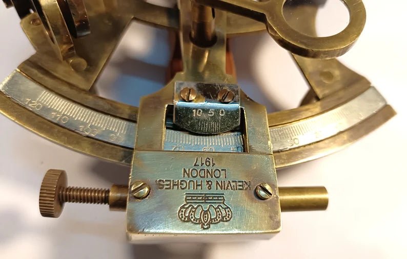 Nautical Sextant Vintage Marine Astrolabe Ship's Instruments - Retro Handicrafts