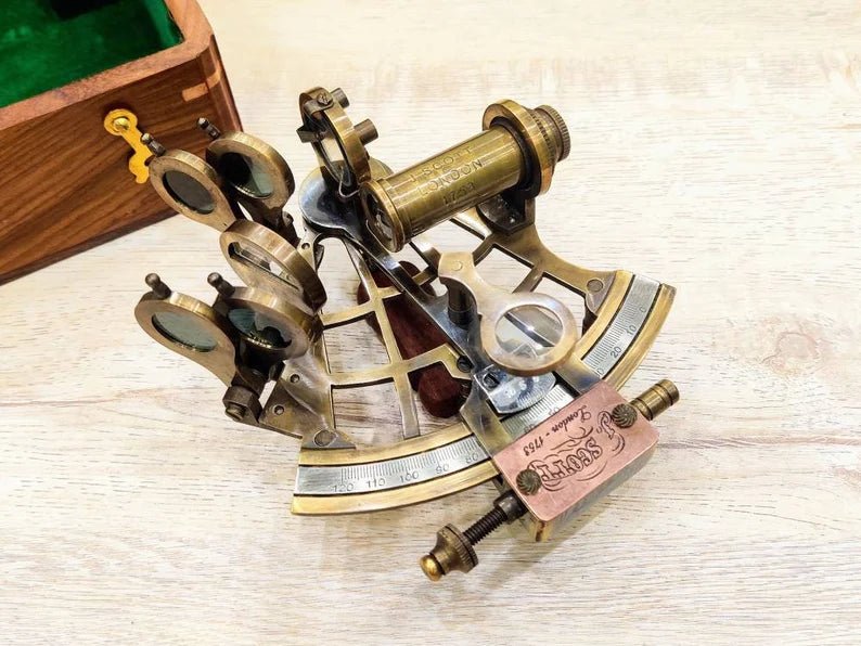 Nautical Sextant Working Compass gift - Retro Handicrafts