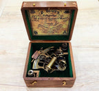 Nautical Sextant Working Compass gift - Retro Handicrafts