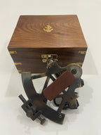 Nautical Solid Brass Kelvin N Huges Working Navigational Sextant - Retro Handicrafts