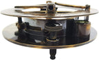 Nautical sundial compass with brass finish, ideal for collectors and adventurers.