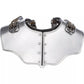 Pair of Gorget Front & Back Made from 18GA Steel for Gothic Armor