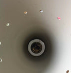 Pair of Stilnovo Style Diabolo Model Brass Black Italian Sconces Wall Light Lamp - Retro Handicrafts