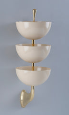 Pair Rare Sconces Italian Stilnovo Style Mid Century Wall Lights Lamps Fixture - Retro Handicrafts