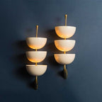 Pair Rare Sconces Italian Stilnovo Style Mid Century Wall Lights Lamps Fixture - Retro Handicrafts