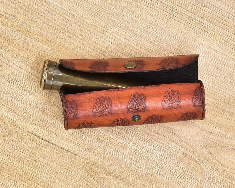 Persoanlized Brass Kaleidoscope, Classic Kaleidoscope, Custom Creative Gift, Christmas Gift Idea, Engraved Wedding Gift, Gift For Everyone - Retro Handicrafts