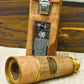 Personalized Antique Telescope with Leather Case, Groomsmen Gift, Wedding Gift, Gift for Him - Retro Handicrafts