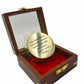 Personalized Brass Compass with Wooden Box | Engraved Compass for Dad | Anniversary & Christmas Gift - Retro Handicrafts