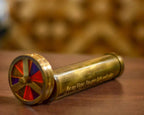 Personalized Classic Kaleidoscope, Multicolor Kaleidoscope, Gold Brass Kaleidoscope, Engraved Wedding Gift, Creative Custom Gift, Gift Idea - Retro Handicrafts