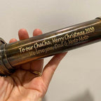 Personalized Classic Kaleidoscope, Multicolor Kaleidoscope, Gold Brass Kaleidoscope, Engraved Wedding Gift, Creative Custom Gift, Gift Idea - Retro Handicrafts