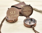 Personalized Nautical Compass, 8th Anniversary Gift for Men, Gifts For Your Loved One's, Unique Groomsmen Gift Ideas, Best Man Wedding Gift - Retro Handicrafts