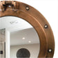 Premium Nautical Ship's Porthole: Authentic Rustic Appeal Mirrors & Windows - Retro Handicrafts