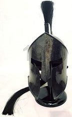 Retro 300 King Leonidas Spartan Helmet - 300 Movie Solid Steel Helmet Medieval Gift - Retro Handicrafts