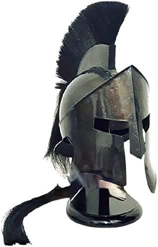 Retro 300 King Leonidas Spartan Helmet - 300 Movie Solid Steel Helmet Medieval Gift - Retro Handicrafts