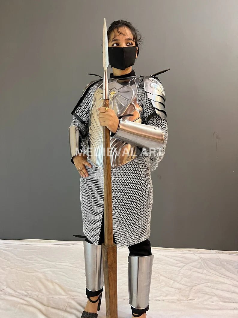 Ring of Power Armor, Brave Lady Armor Costume, Cosplay, LARP Armor, Halloween Gift - Retro Handicrafts