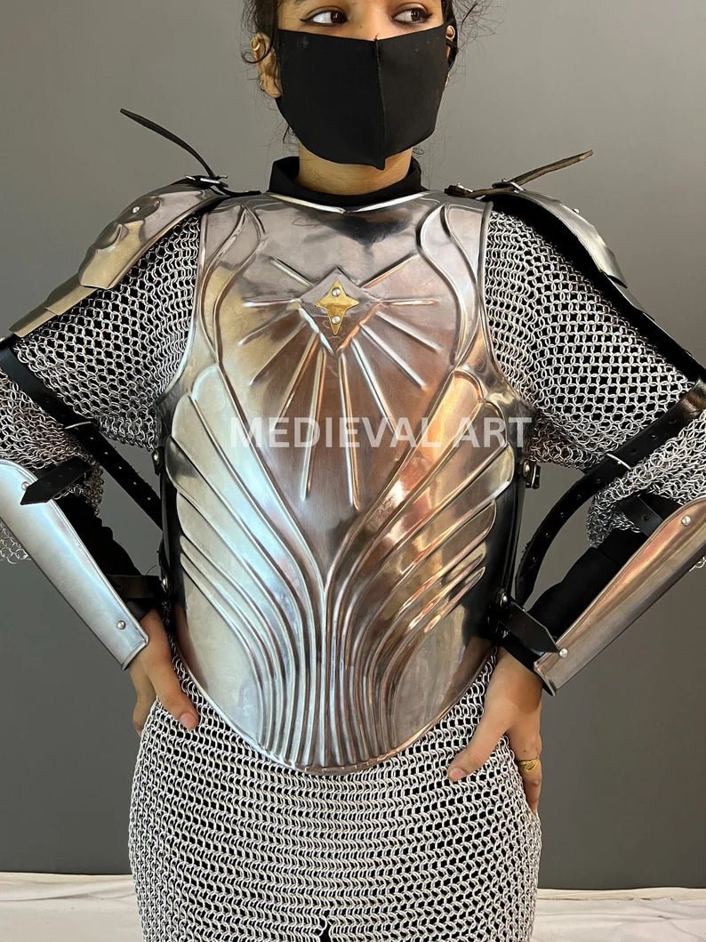 Ring of Power Armor, Brave Lady Armor Costume, Cosplay, LARP Armor, Halloween Gift - Retro Handicrafts