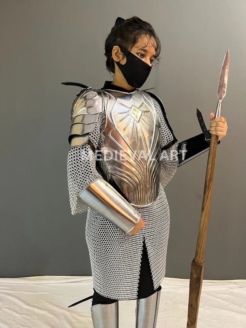 Ring of Power Armor, Brave Lady Armor Costume, Cosplay, LARP Armor, Halloween Gift - Retro Handicrafts