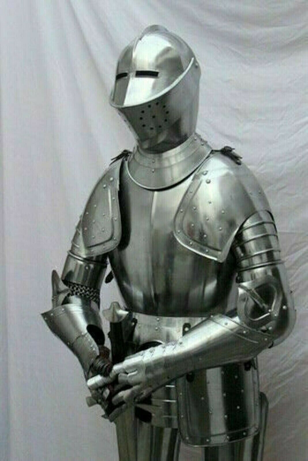 Armor Medieval knight suit of Armor crusader combat full body wearable Suit