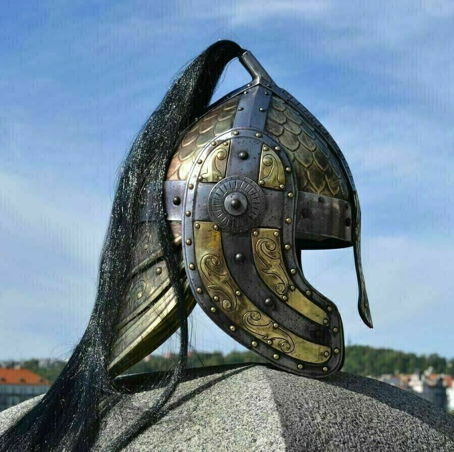Medieval Brass Plate Viking Armor Set