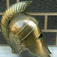 Medieval Helmet With Plume Greek Corinthian Armor Knight Spartan Helmet Cosplay