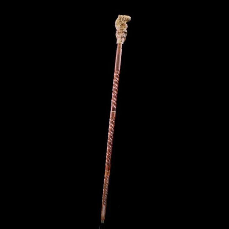 Sea Treasure Octopus Head Walking Cane, Ideal Gift for Hiking and Collectors
