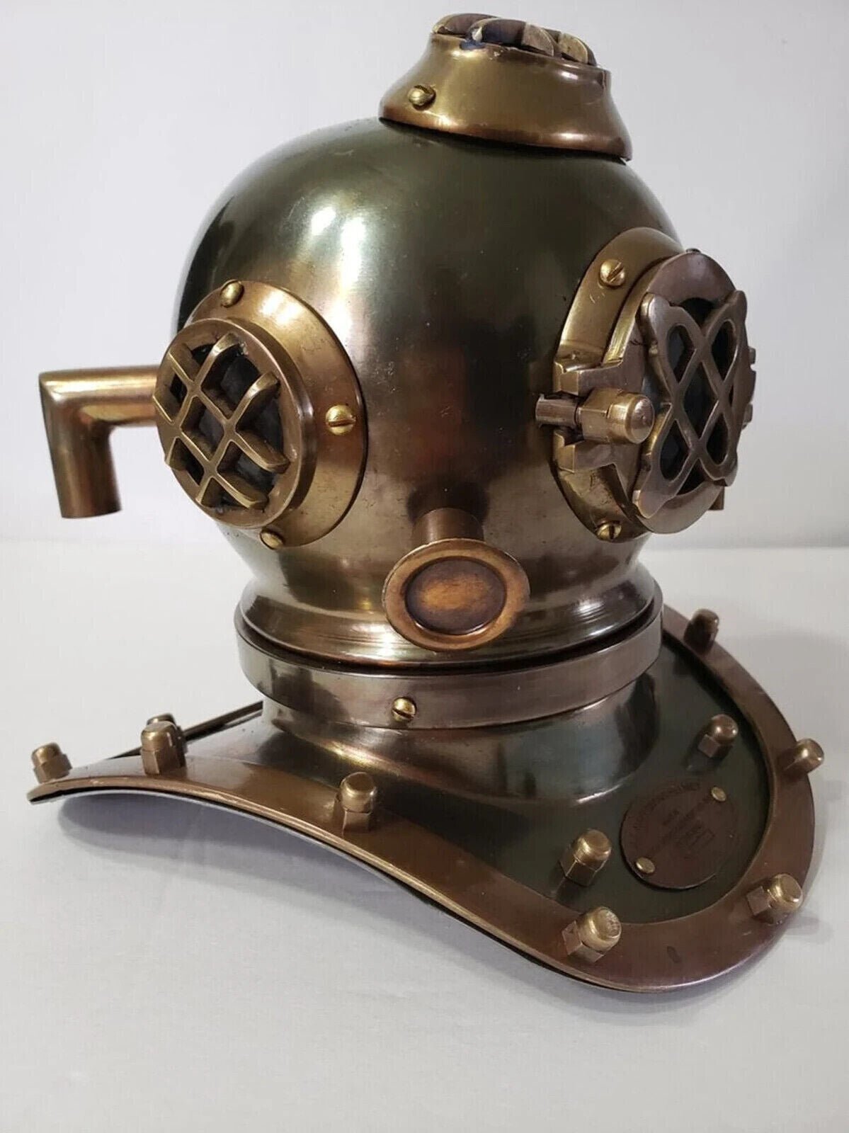 Small Diving Helmet Mark V Navy Iron Scuba helmet Deep Sea Divers Helmet Mini 6'' - Retro Handicrafts