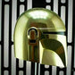 Star Mandalorian Helmet Gold Chrome Boba Fatt Helmet Best Gift - Retro Handicrafts