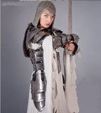 STEEL 18 GAUGE , Medieval Women Body armor, Female knight Suit, Queen Armor Suit, brave lady armor suit, warrior lady armor suit - Retro Handicrafts
