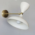 Stilnovo Italian Sconce Mid Century Wall Fixture Sconce Light 1950's - Retro Handicrafts
