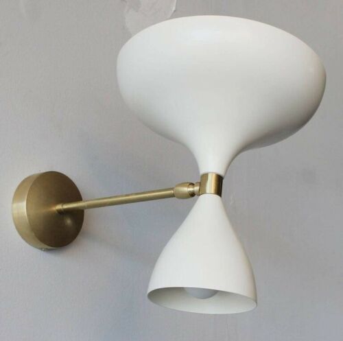Stilnovo Italian Sconce Mid Century Wall Fixture Sconce Light 1950's - Retro Handicrafts