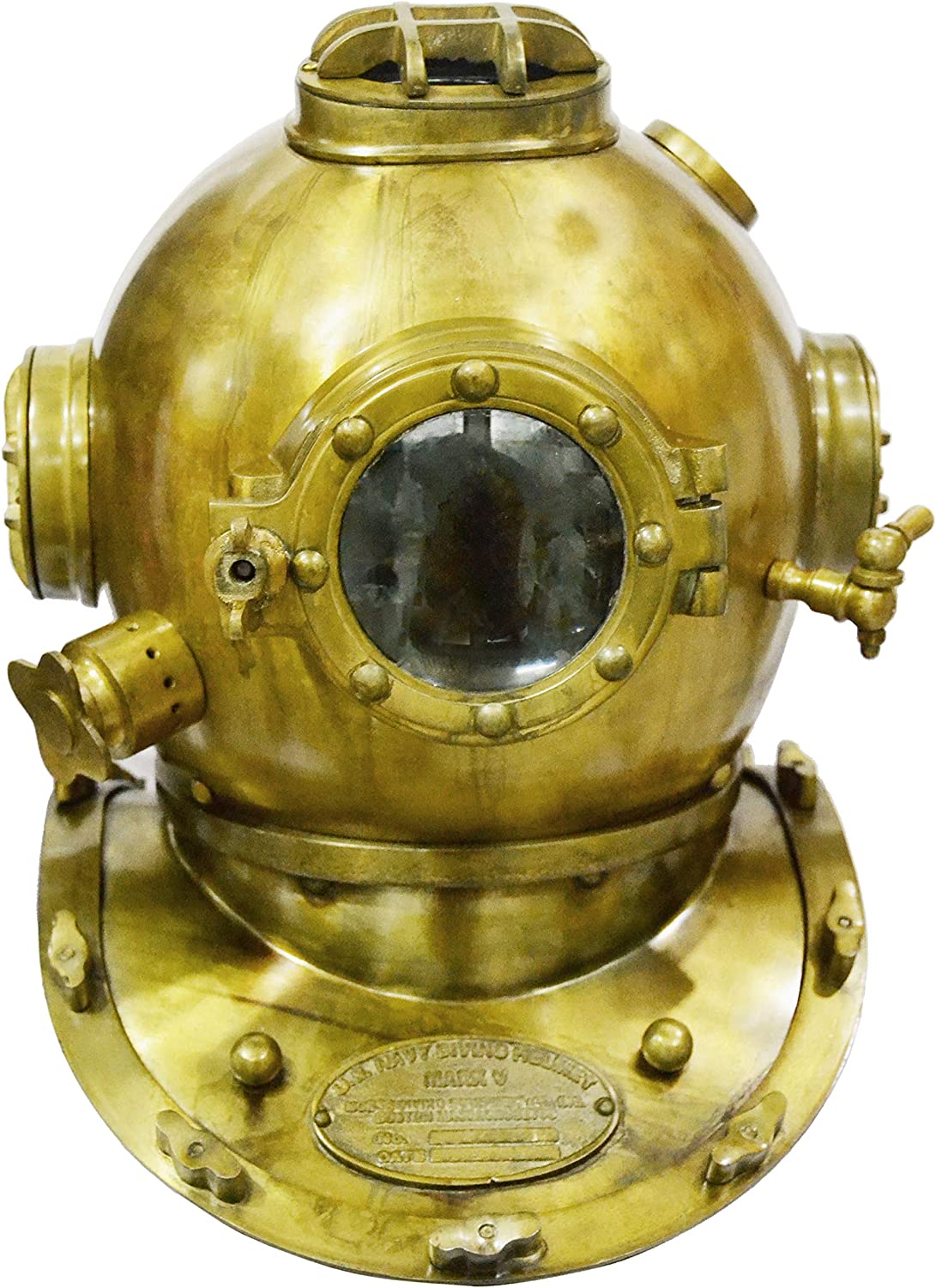 Vintage 18" Diving Helmet Maritime 1921 Anchor Engineering Deep SCA Antique Scuba Divers Helmet - Retro Handicrafts