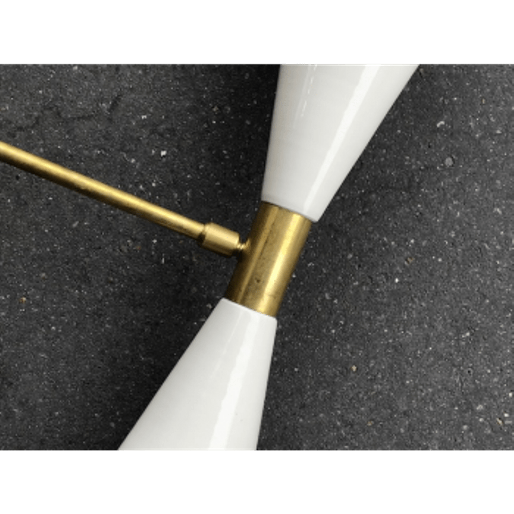 Wall Sconce Diabolo Pair of Modern Italian Wall Lights Wall Fixture Lamps - Retro Handicrafts