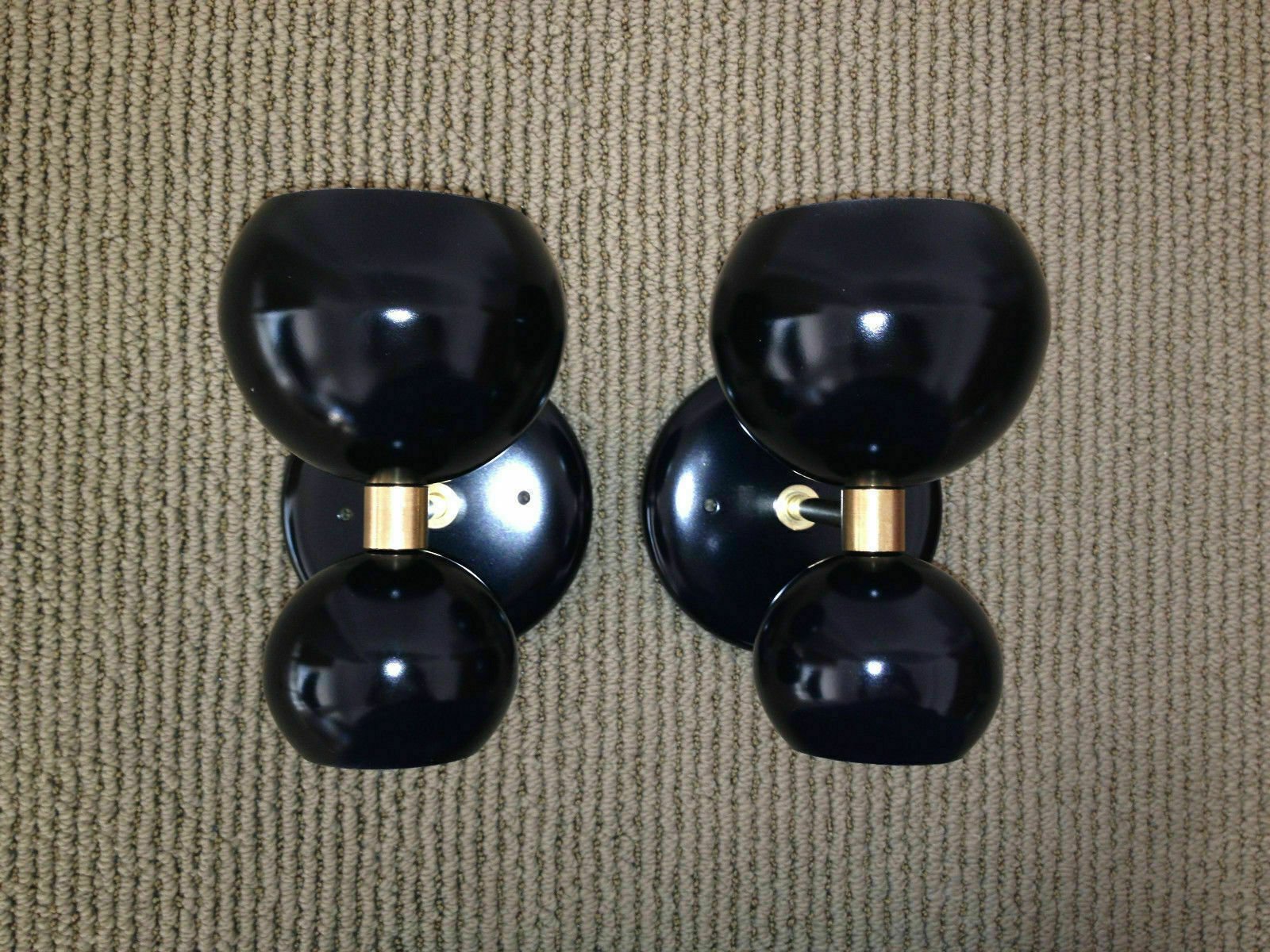 Wall Sconce Modern Painted Pair of Italian Double light Mid Century Wall Lamps - Retro Handicrafts