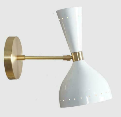 Wall Sconce White Diabolo Pair of Modern Italian Wall Lights Wall Fixture Lamps - Retro Handicrafts