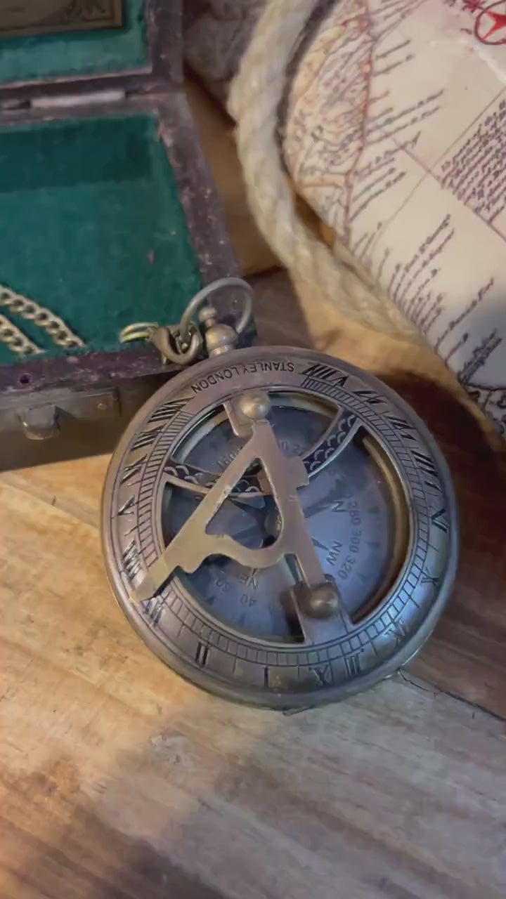 Personalized Compass - Custom Engraved Gift for Men, Adventure & Hiking Keepsake for Him