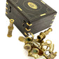 Nautical sextant - Antique Style Brass Pocket Sextant in wooden Box - collectible and Gift
