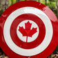 Captain Canada Shield | Versatile Captain America Cosplay Prop for Display & Roleplay