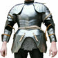 16Ga Sca Steel Medieval Half Body Lady Armor Suit With Cuirass & Pauldrons , Female knight, Warrior Girl Set Chain Mail