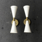 Wall Sconce Diabolo Pair of Modern Italian Wall Lights Wall Fixture Lamps