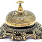 Vintage solid brass nautical table bell vintage desk decorative office/ hotel décor, table top calling bell.